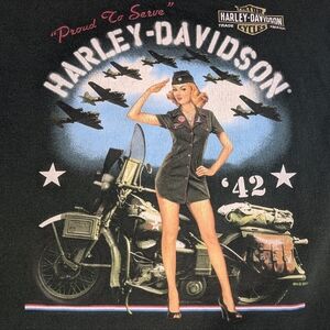 Harley Davidson Chunky River Mississippi Men's Medium Tee